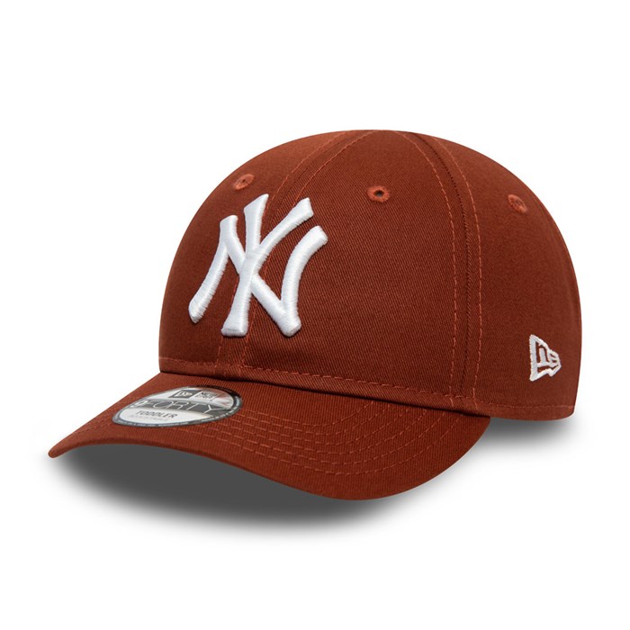 New York Yankees League Essential Taapero 9FORTY Lippis Ruskea - New Era Lippikset Outlet FI-453920